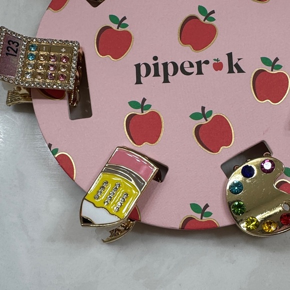 Piper K Back to School Hair Clip Set - Picture 5 of 7